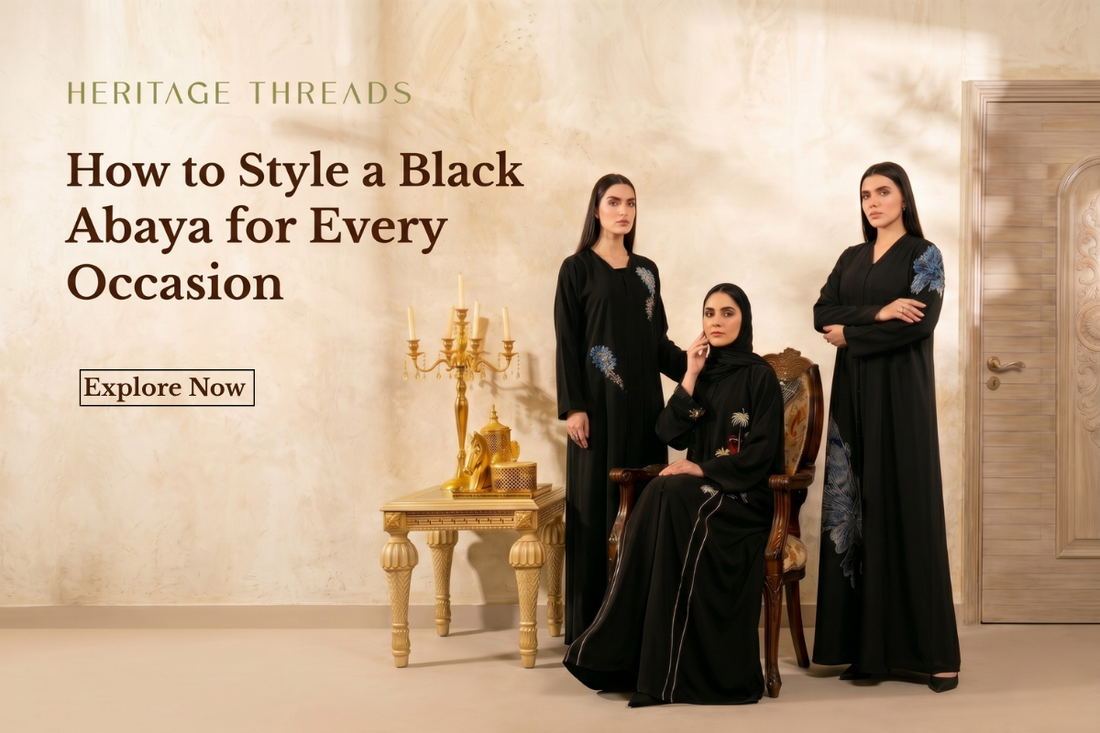 How to Style a Black Abaya for Every Occasion
