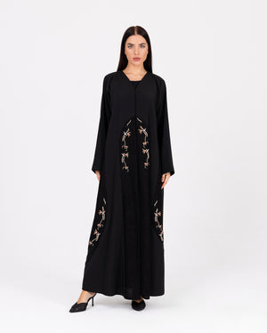 Heritage Threads Abaya - Korean Nada Beadwork