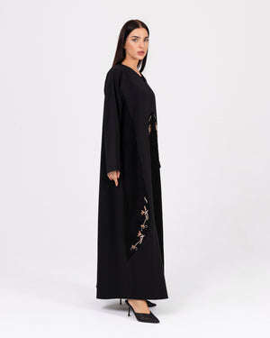 Heritage Threads Abaya - Korean Nada Beadwork