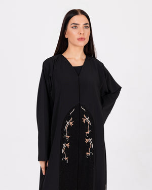 Heritage Threads Abaya - Korean Nada Beadwork