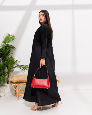 Emirati Satin with Designer cut