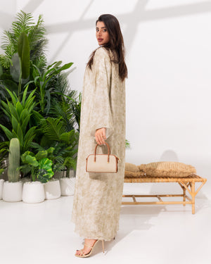 Green leafy print Minimal