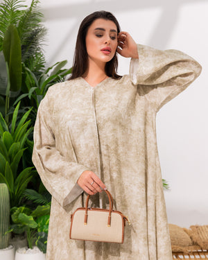 Green leafy print Minimal