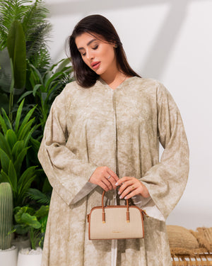 Green leafy print Minimal